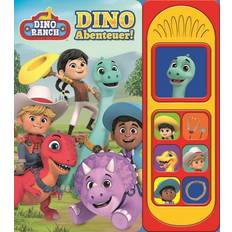 Dino Ranch Dino-Abenteuer! Soundbuch Pappbilderbuch mit 7 dinotastischen Geräuschen