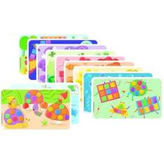 PlayMais Kreativität & Bastelspaß PlayMais Cards Decorating Shapes & Colors 24st. Verfügbar 5-7 Werktage Lieferzeit