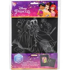 Disney Princess Kreativitet & hobby Disney Princess Canenco Scratch Art 2pcs. Verfügbar 5-7 Werktage Lieferzeit