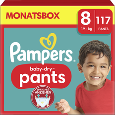 Pampers baby dry pants Pampers Baby Dry Pants Size 8 19+kg 117pcs