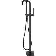 Black Tub & Shower Faucets Vinnova Miseno 109215-BTF Delara Tub Filler Shower Matt Black