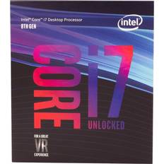 Intel Socket 1151 Prosessorer Intel Core i7-8700K 3.7GHz, Socket 1151 Box without Cooler