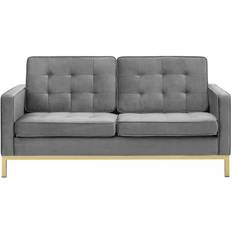Gold Sofas modway Collection EEI-3390-GLD-GRY Sofa