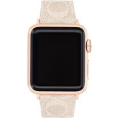 Smartwatch Strap on sale Coach Sand Canvas Strap 38/40/41mm Apple Watch Band