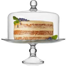 Glass Cake Plates Libbey Selene Stand