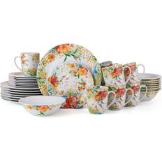 Dinner Sets Fitz and Floyd 32-Piece Garden Delight Service for 8 - 32-pc - Assorted Dinner Set