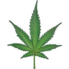 Design Toscano Marijuana Leaf Cannabis Wall Sculpture Figurine