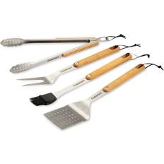 Cuisinart Cutlery Cuisinart 4-Pc. Ash Wood Grill Set Barbecue Cutlery
