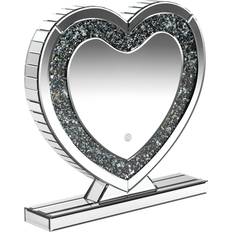 Coaster Heart Shape Table Mirror