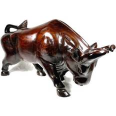 D-Art Collection Traditional Bull Statue Figurine