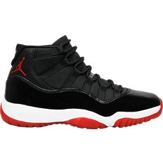 Patent Leather Shoes Nike Air Jordan 11 Retro Playoffs Bred M - Black/White/Varsity Red