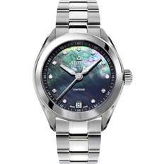 Alpina Wrist Watches Alpina COMTESSE Ladies Watch, Black/Stainless