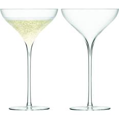 LSA International Champagne Glasses LSA International Coupe Savoy Set