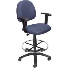 Footrest Office Chairs Boss Office Products B1616 Office Chair 49.5"