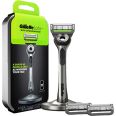 Gillette Systemrasierer Gillette Labs with Exfoliating Bar Razor with Travel Case