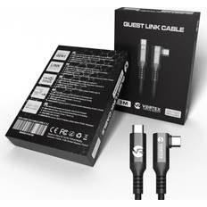 Vortex Virtual Reality Quest Link USB C - USB C 3.2 M-M Angled 3m