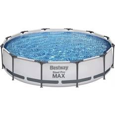 Bestway Bassenger Bestway Steel Pro Max Pool Set with Filter Pump Ø3.66x0.76m