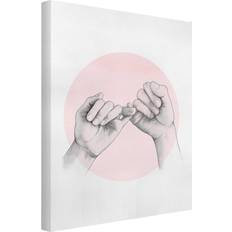 Grau Bilder Ebern Designs Hochformat Illustration Hände Freundschaft Bild