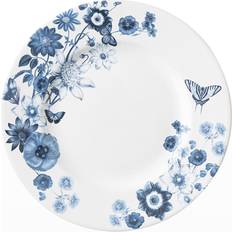 Juliska Field of Flowers Chambray Ceramic/Earthenware/Stoneware Dinner Plate