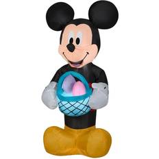 Gemmy Disney Mickey Holding Inflatable Basket