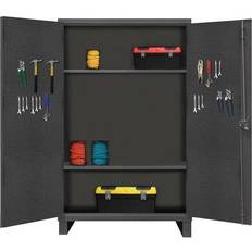 Durham HDCP304878-2S95 78 in. 12 Gauge Cabinets with Drawers Gray 2000 lbs