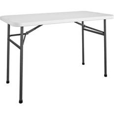 Camping Tables Cosco 4-ft. Wide Folding Utility Table, White