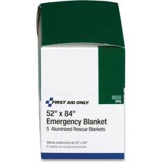 Emergency Blankets First Aid Only Aluminized Emergency Blanket, 5/Box I800