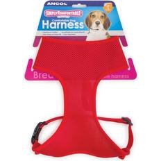 Ancol Comfort Mesh Dog Harness Red Extra Small 28-40cm