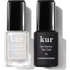 Base Coats on sale LondonTown kur Conceal & Go Duo Set Includes Nail Illuminating Concealer Gel Genius