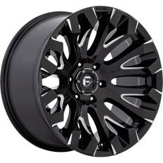 16" Car Rims Fuel Off-Road D828 Quake Wheel, 18x9 with 5 on 150 Bolt Pattern Gloss Milled