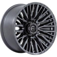 16" - Gray Car Rims Fuel Off-Road D848 Rebar Wheel, 20x10 with on 180 Bolt Pattern