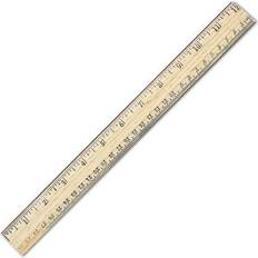 Rulers Westcott Wood Ruler Measuring 1/16 Scale Ruler