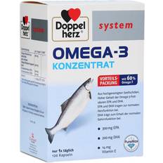 Fettsäuren Doppelherz system Omega-3 Konzentrat 120