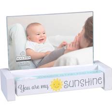 Hand & Footprints Malden Baby Spin Quotes Frame 4x6 White 4x6