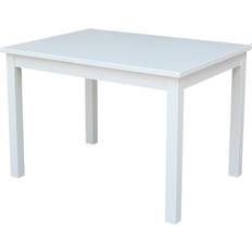 International Concepts Mission Solid Wood Children's Table White X 22.2