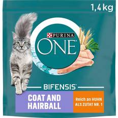 Purina ONE Haustiere Purina ONE Pelaje y bolas de pelo pienso gatos Pack %