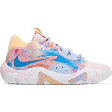 Nike Paul George - Women Basketball Shoes Nike PG 6 - White/Light Photo Blue/Soft Pink