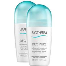 Biotherm Deodoranter Biotherm Deo Pure Antiperspirant Roll-on 75ml 2-pack