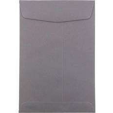 Silver Shipping, Packing & Mailing Supplies Jam Paper 6 x 9 Open End Envelopes Dark Grey 10/Pack
