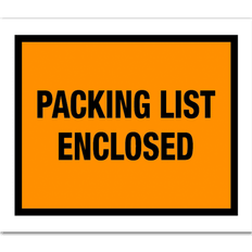 Office Depot Value Collection Packing Slip Envelope: Packing List Enclosed, 1,000 Pc Orange, 7" Long Part #PL22