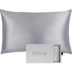 Mulberry silk pillow case Blissy Pure Mulberry Pillow Case Silver
