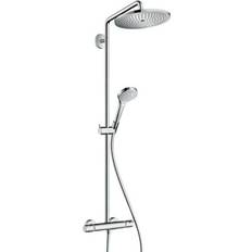 Kopfbrausensets Hansgrohe Croma Select S Showerpipe 280 1jet with Thermostat (26790000) Chrom