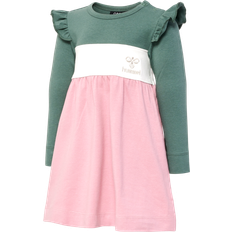 Grønne Kjoler Hummel Jamila Dress L/S - Zephyr (218013-8718)