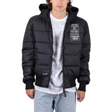 Herren - Mehrfarbig Jacken Alpha Industries Hooded Puffer Reversible Jacket