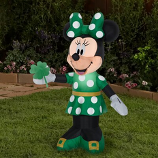 Gemmy Airblown St. Patrick's Day Minnie Mouse Disney Inflatable Decoration