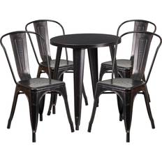 Dining Sets Flash Furniture Chauncey Commercial Grade Dining Set