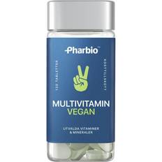 Mangan Vitaminer & Mineraler Pharbio Multivitamin Vegan Tabletter 120