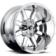 18" - Silver Car Rims Fuel Off-Road Maverick, 18x9 Wheel with 6 on 135 and 6 on 5.5 Bolt Pattern Chrome D53618909850