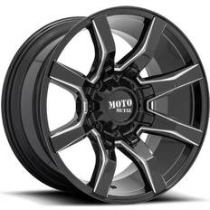 Moto Metal 18" - Black Car Rims Moto Metal MO804 Spider Wheel, 22x10 with 6 on 135/6 on 5.5 Bolt Pattern