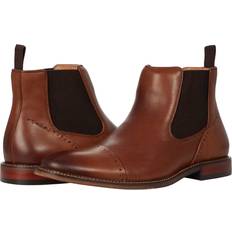 Laced Chelsea Boots Stacy Adams Maury Cap Toe Chelsea Boot Chocolate